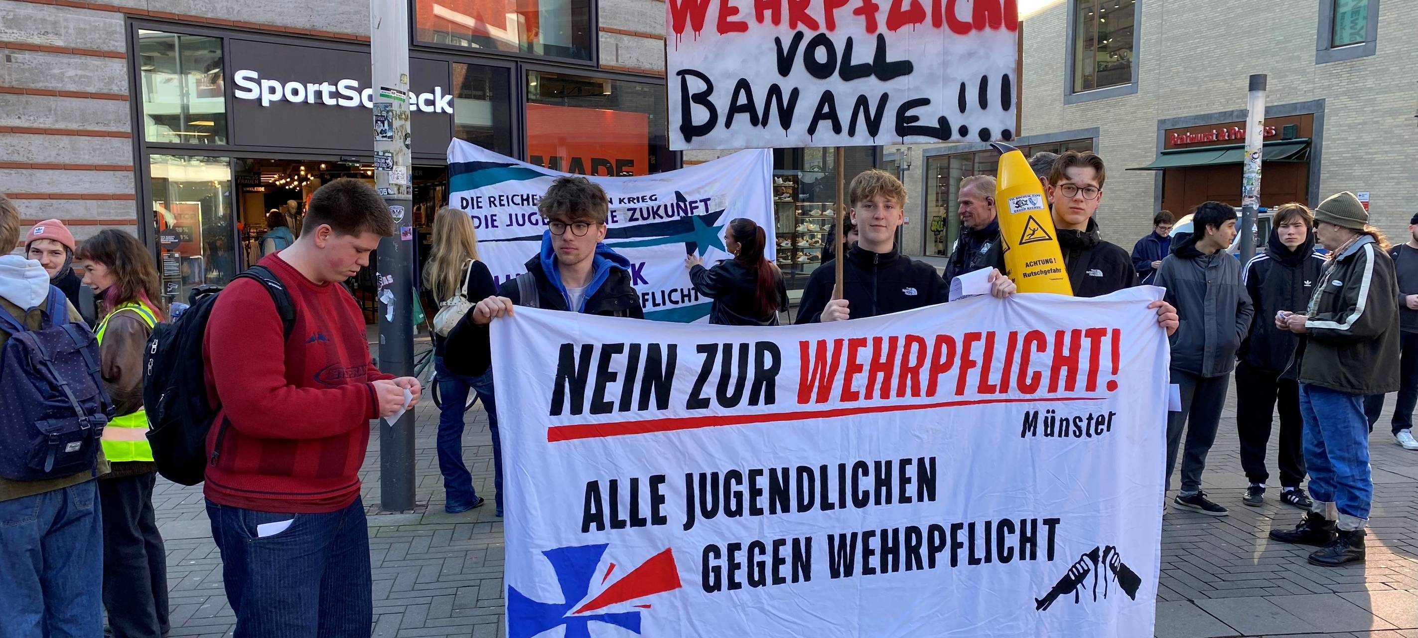 Schulstreik in Münster