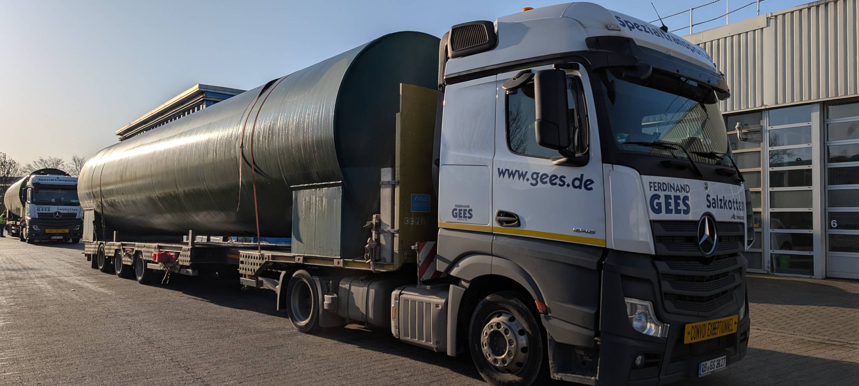 Die Dieseltanks wurden in Münster abgebaut und per Tieflader abtransportiert. Sie wurden verkauft und werden an anderer Stelle unter anderem als Wassertank weiterverwendet.