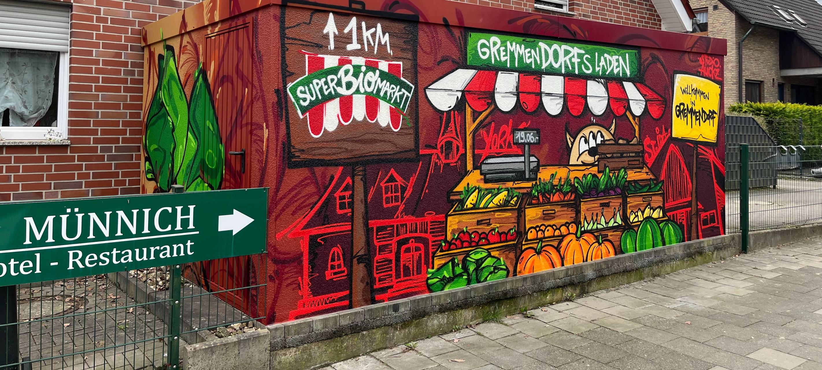 SuperBioMarkt feiert Neueröffnung in Münster-Gremmendorf.