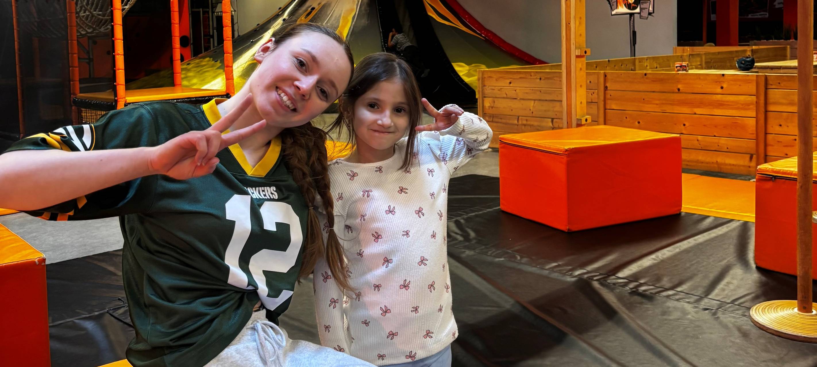 Ein Sportpaten-Paar im Ninfly.