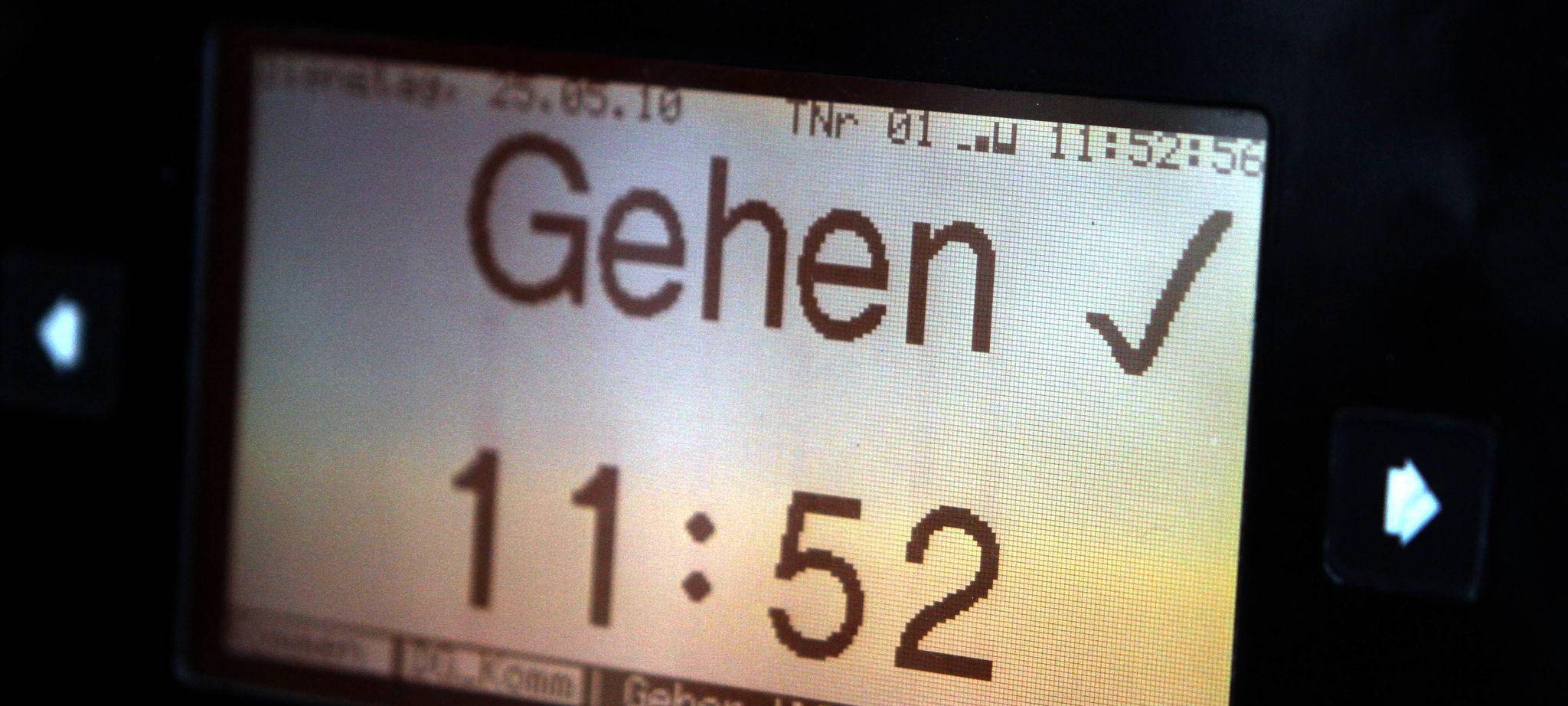 Arbeitszeiterfassung