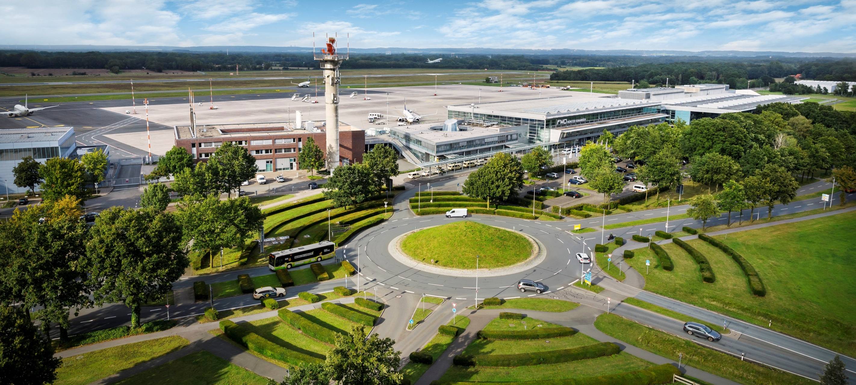 Flughafen Münster/ Osnabrück.