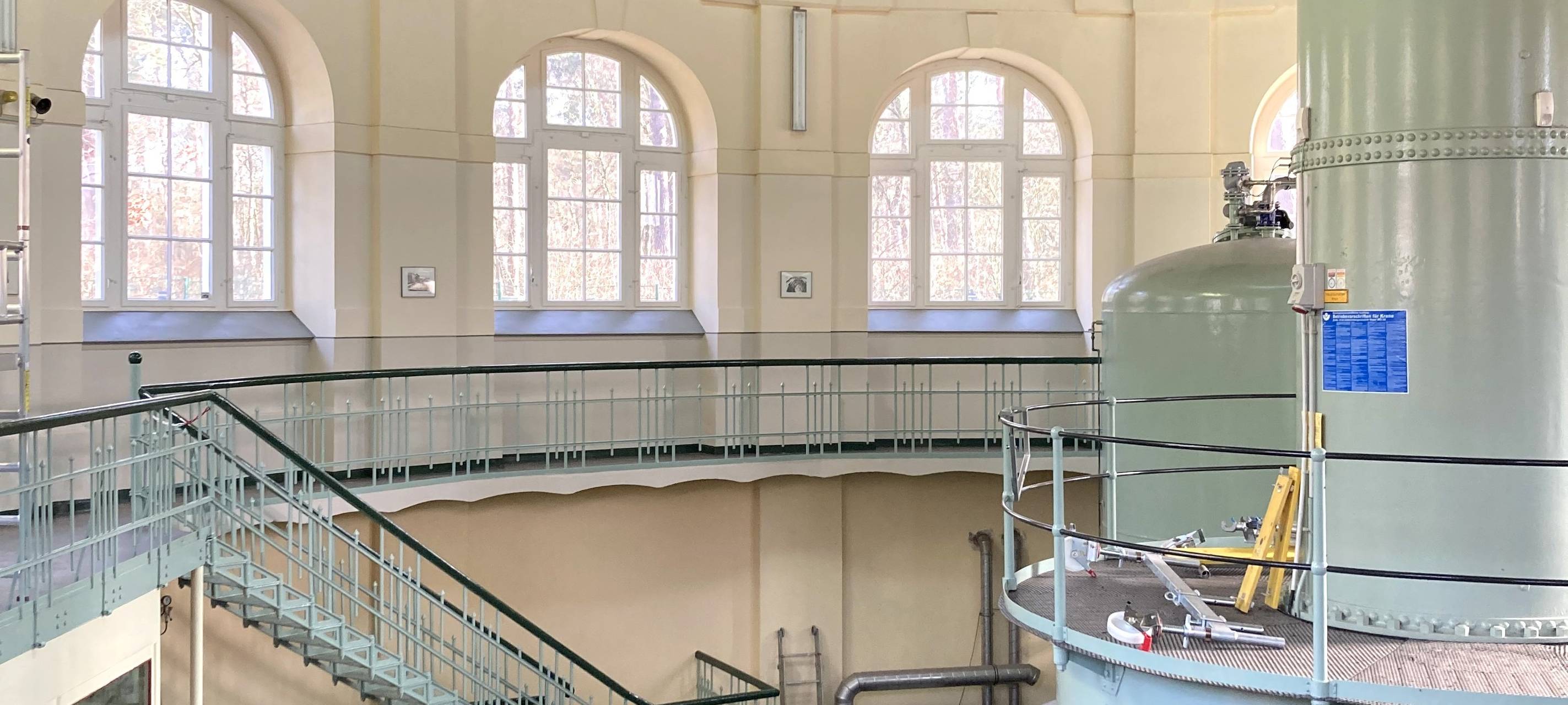 Zum Tag des offenen Denkmals am 13. September öffnet auch das Wasserwerk Hohe Ward aus dem Jahr 1906.