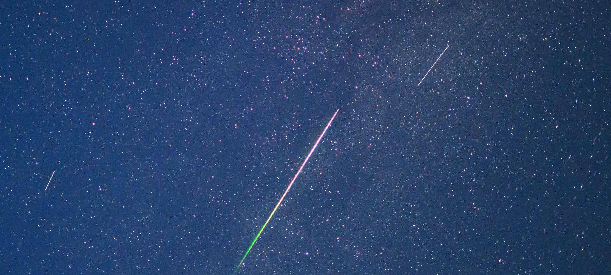 Meteorstrom der Perseiden