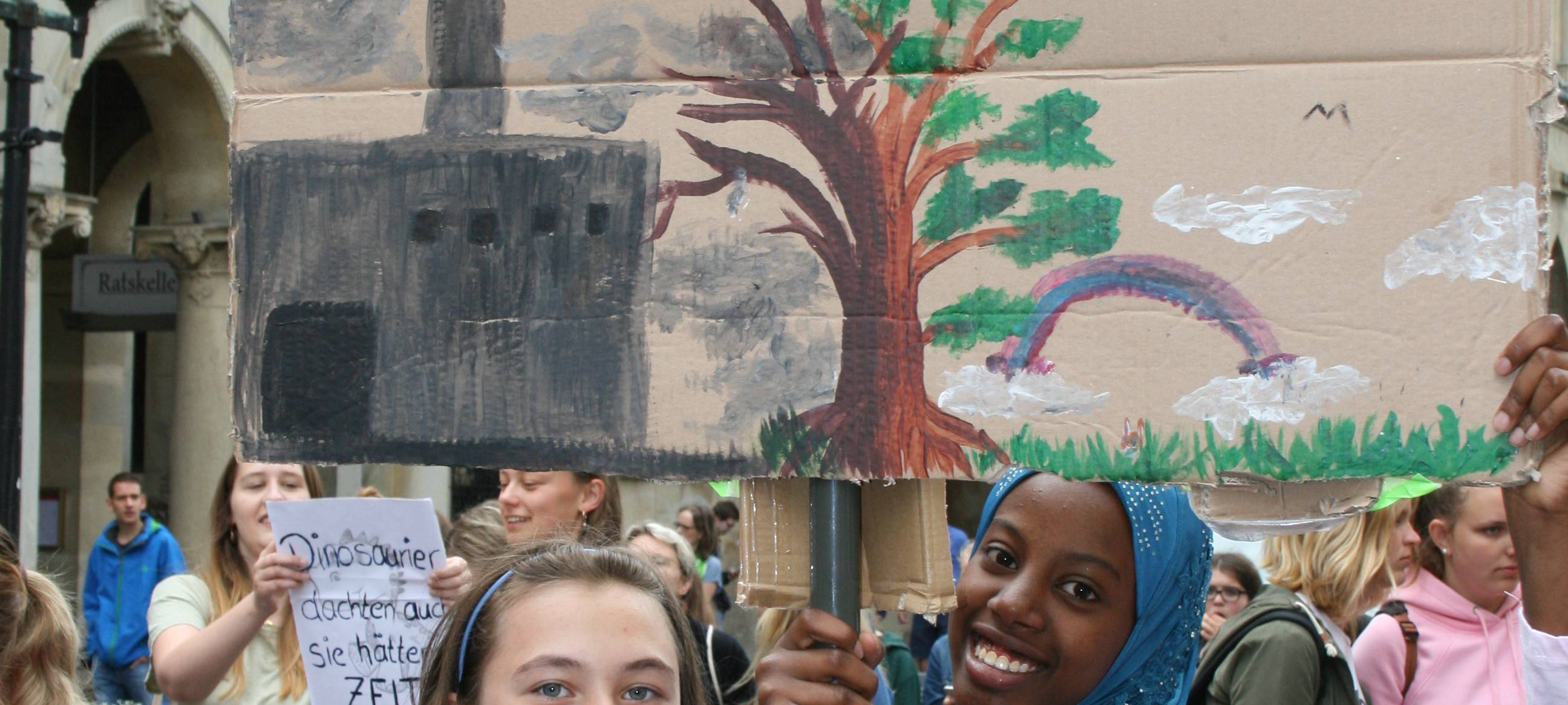 2.500 Teilnehmer bei "Fridays for Future"