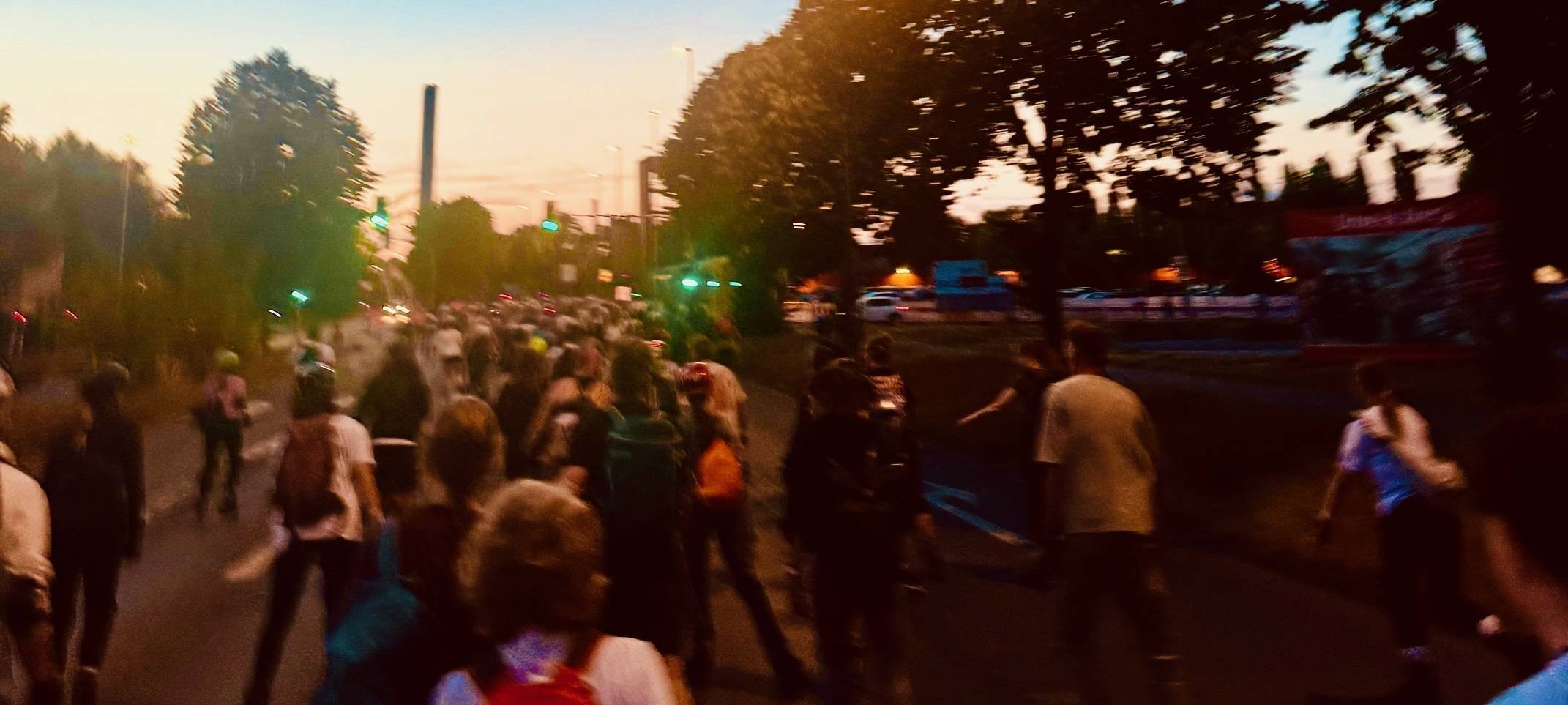 Skatenight in Münster.