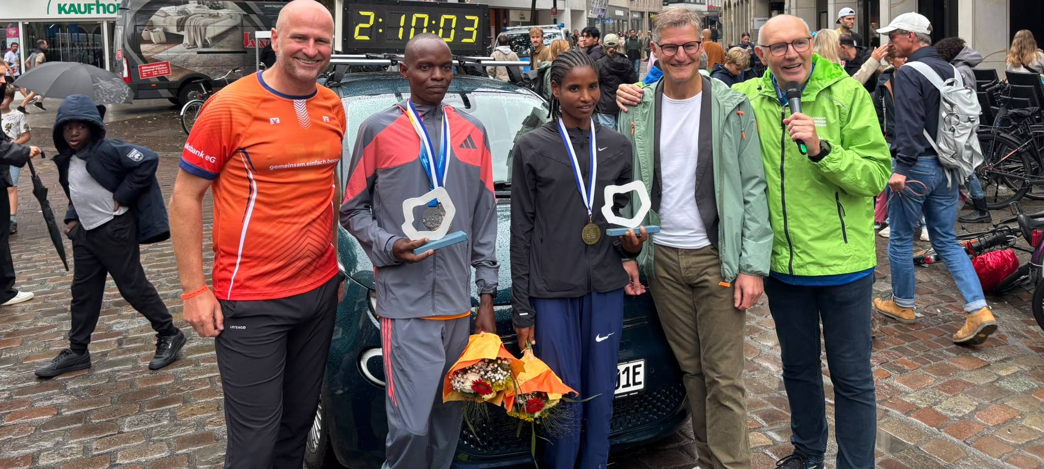 Tausende beim Münster Marathon