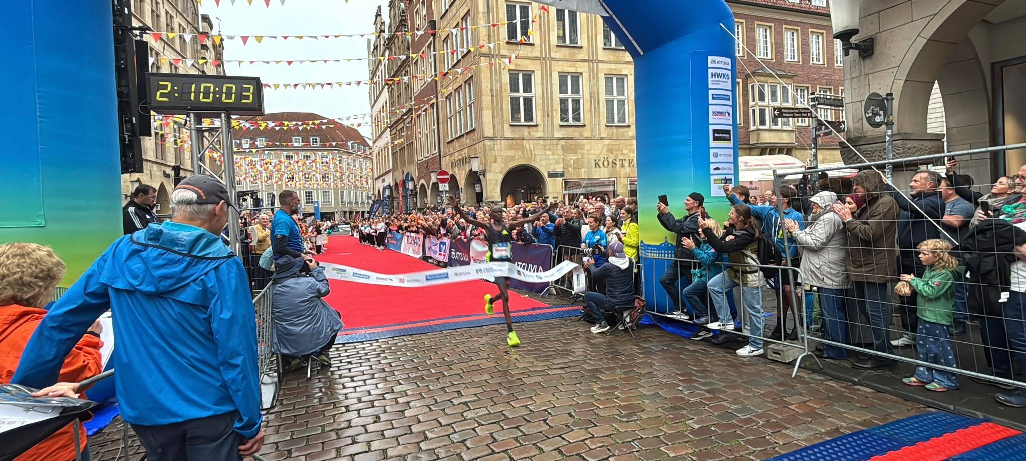 Tausende beim Münster Marathon