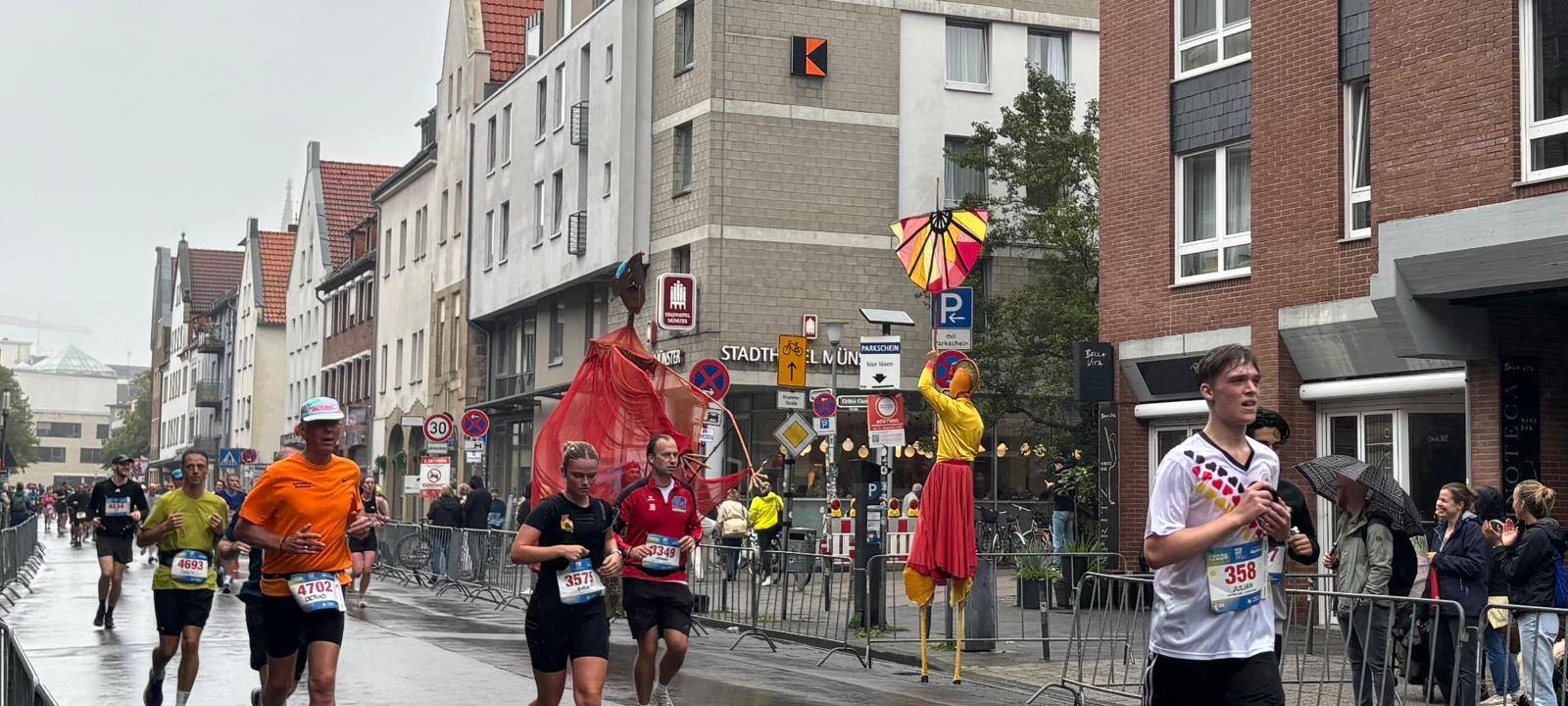 Tausende beim Münster Marathon