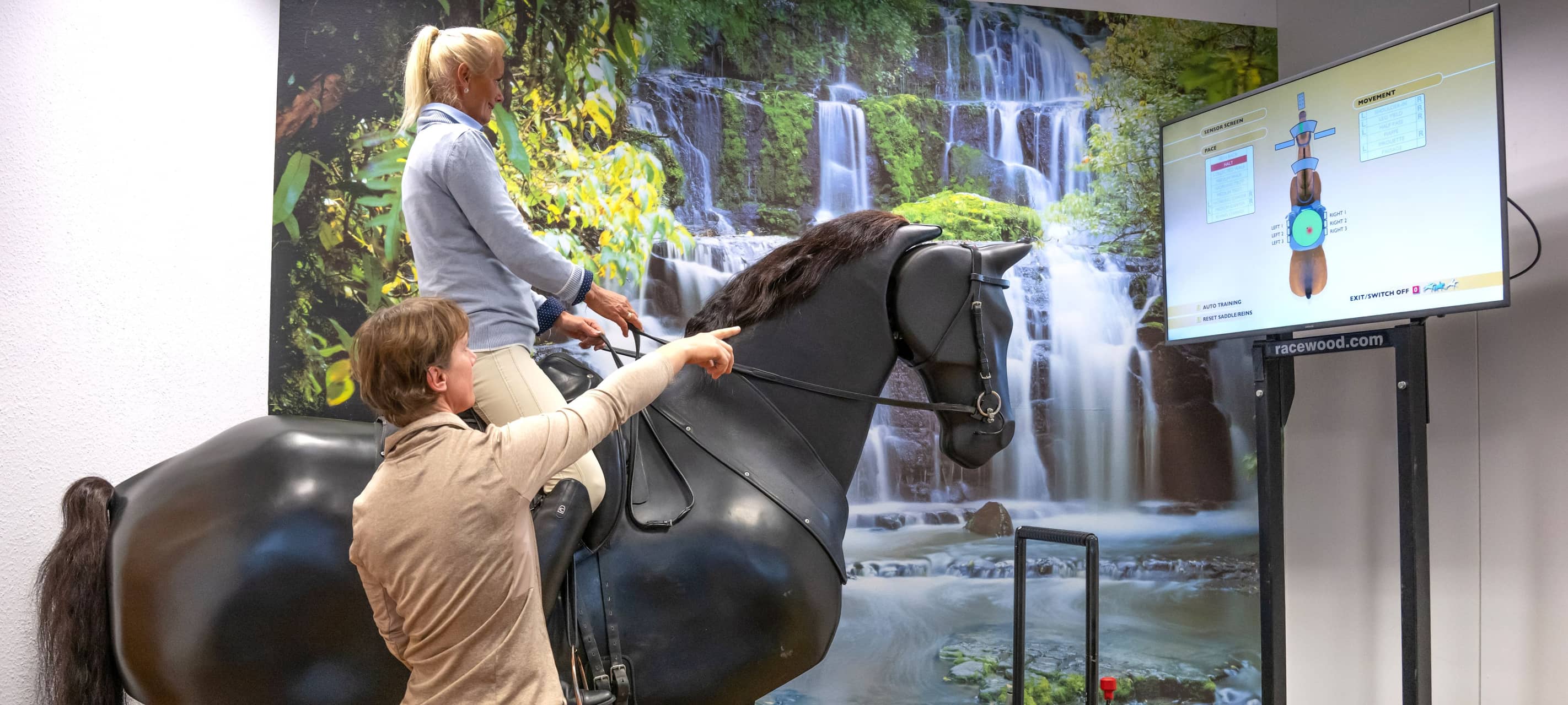 Reiten auf "Sir George"