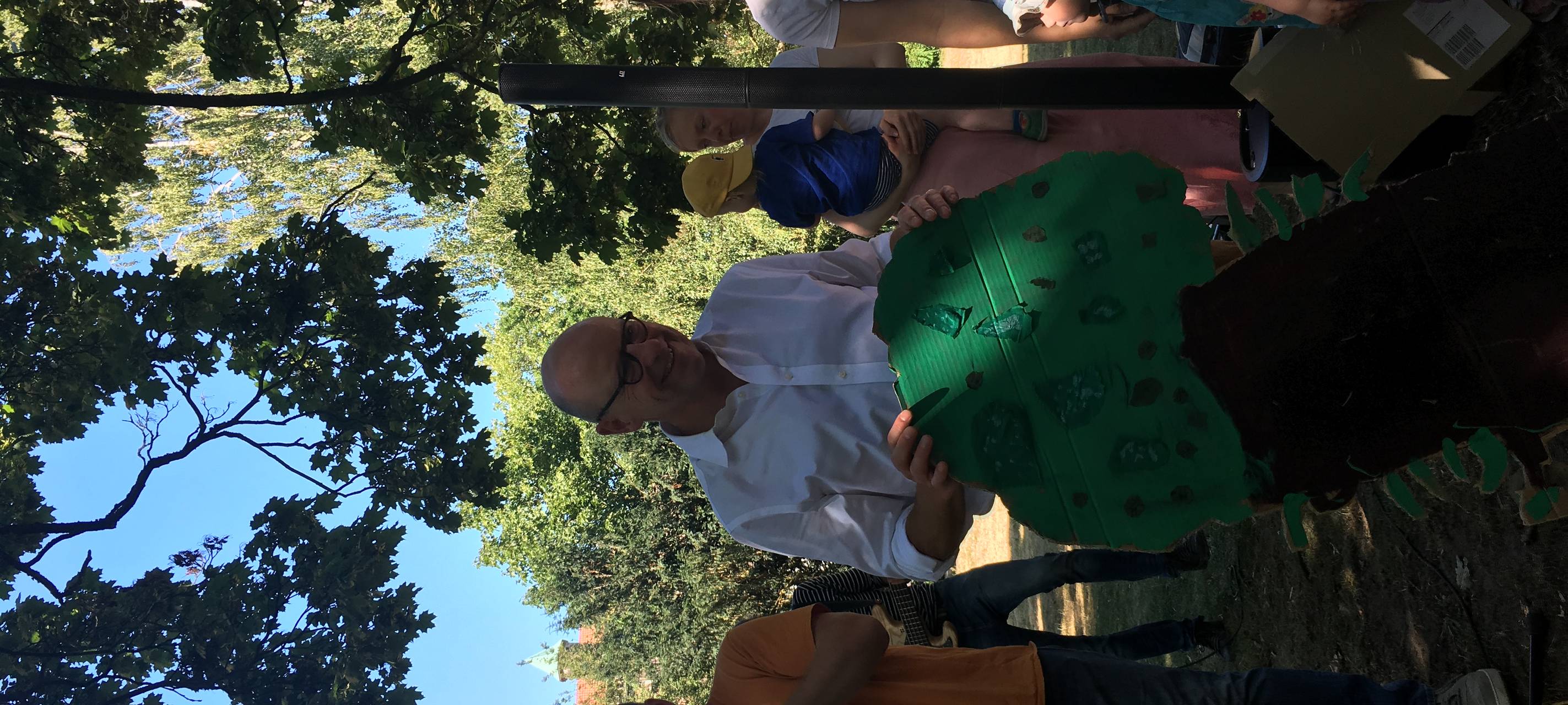 Kinder-Karawane für das Klima