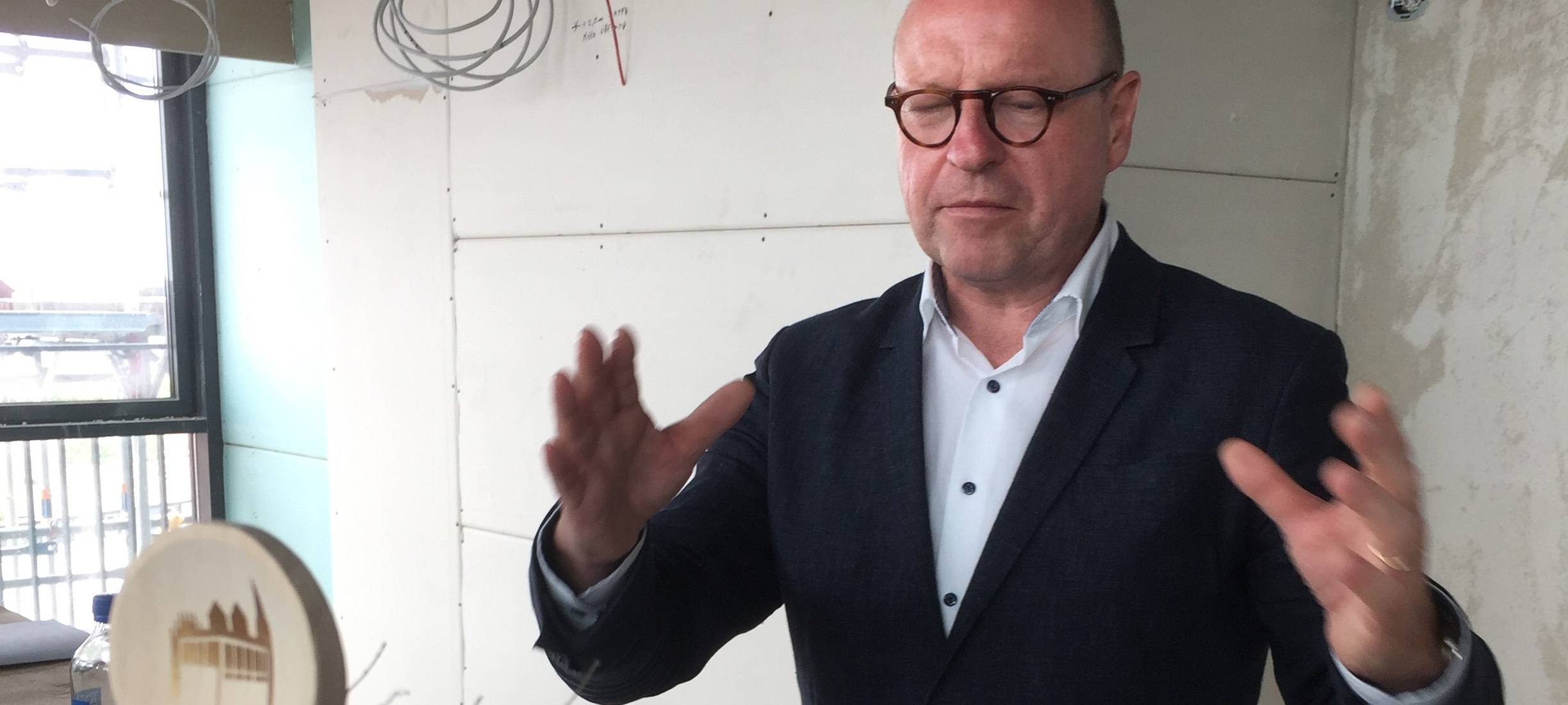 Endspurt für die Sanierung von Stadthaus 1