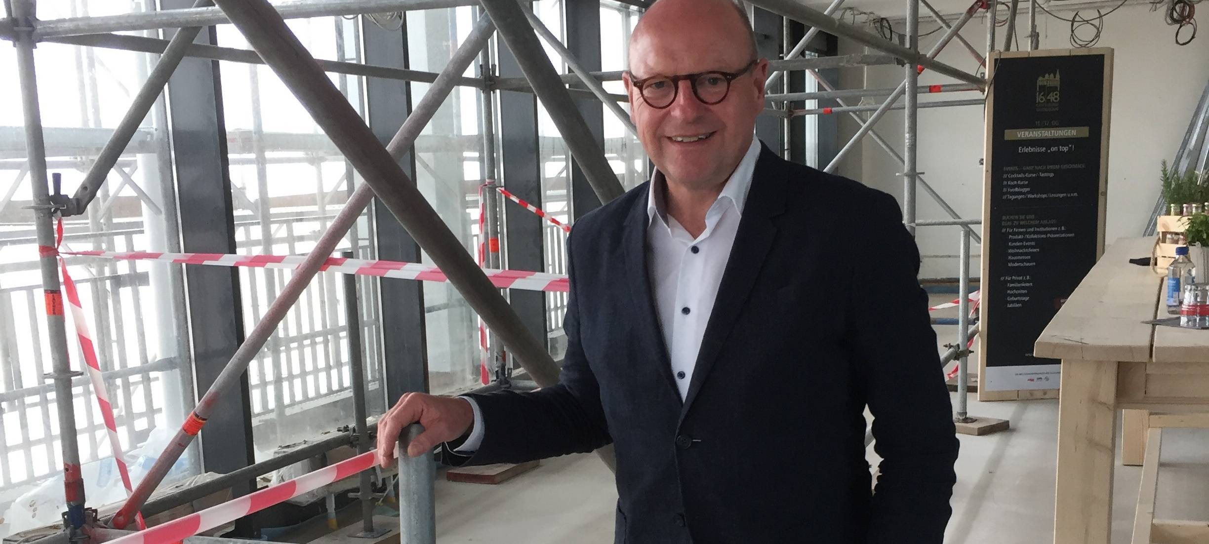 Endspurt für die Sanierung von Stadthaus 1