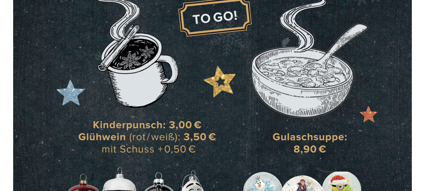 Glühwein am Schlosstheater