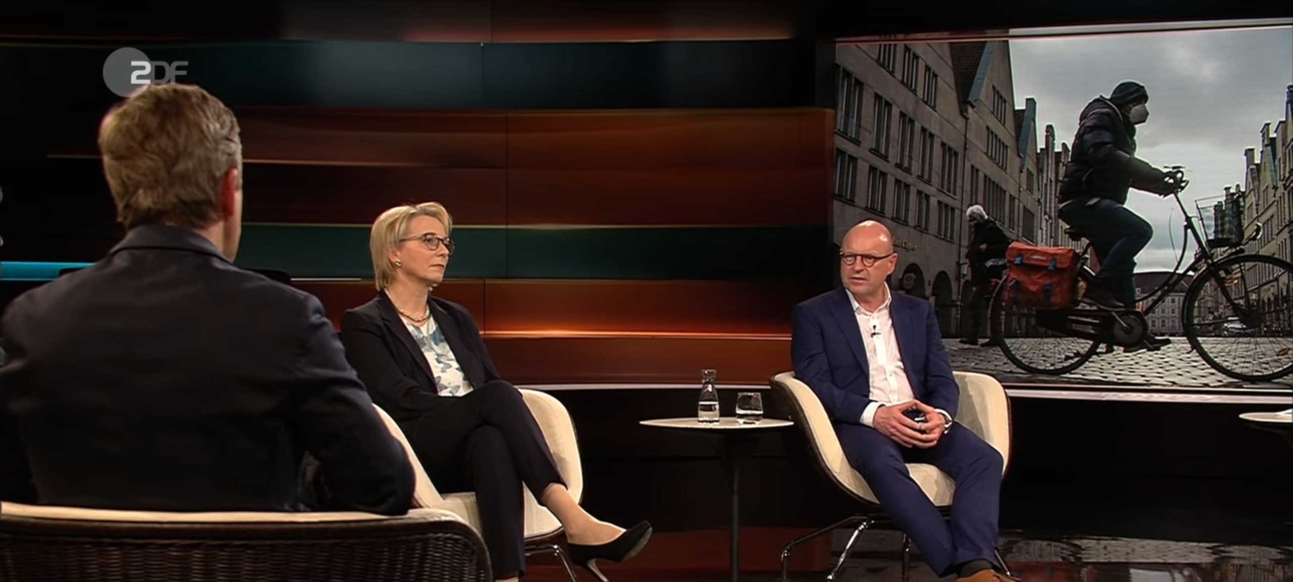 Oberbürgermeister Markus Lewe im ZDF bei "Markus Lanz"