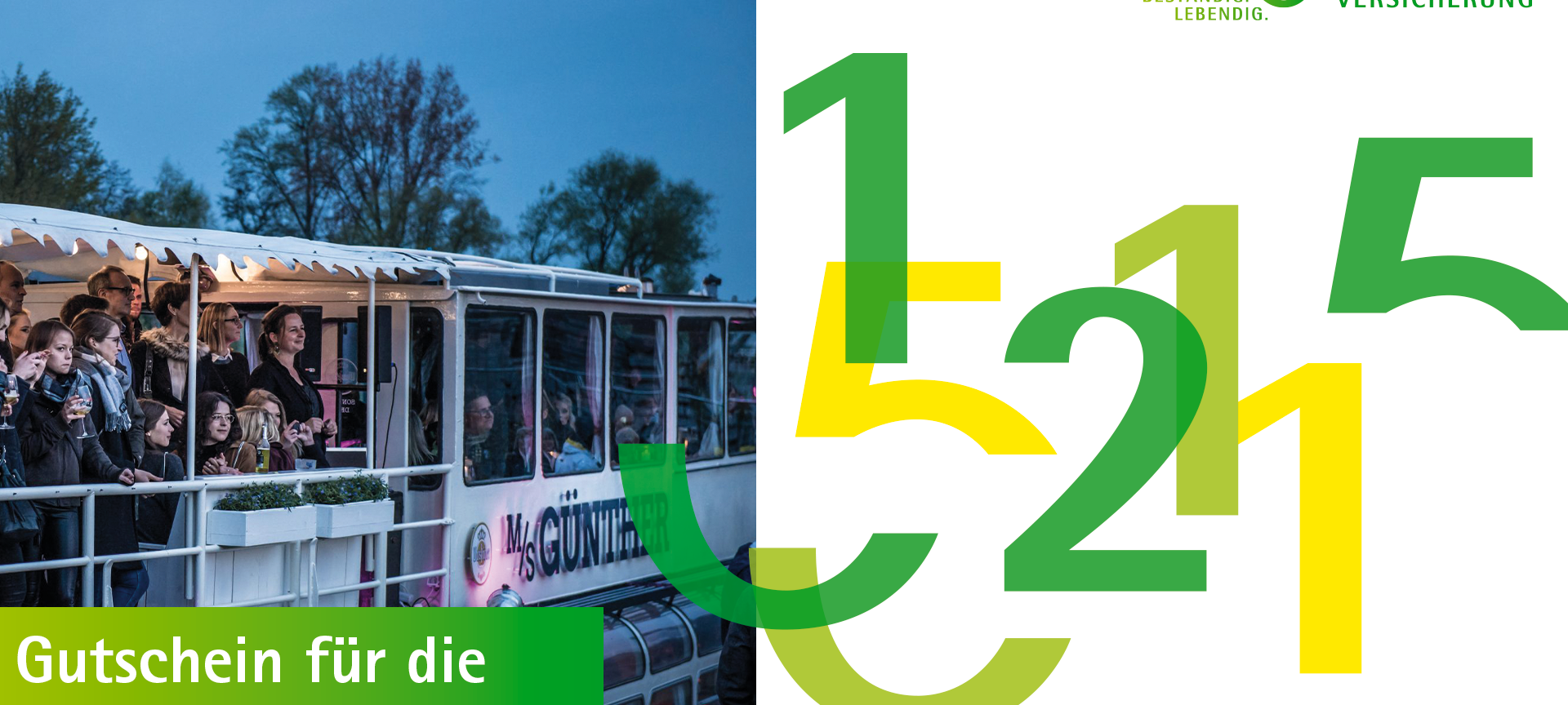 Glücksbringer-Zusatzchance: Fahrt auf der MS Günther