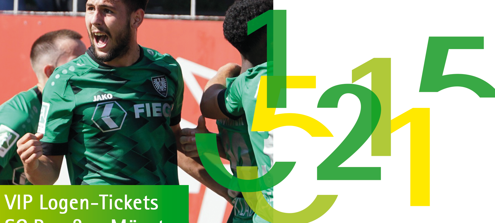 Glücksbringer-Zusatzchance: VIP Logen-Tickets SC Preußen Münster