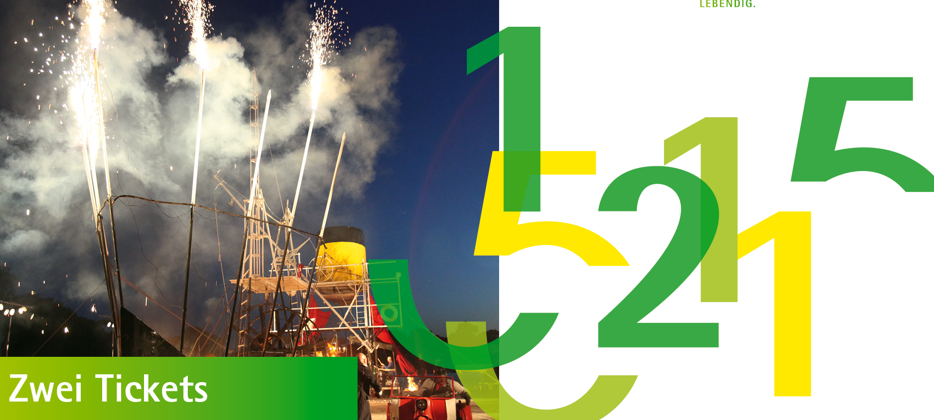 Glücksbringer-Zusatzchance: Tickets für Titanick