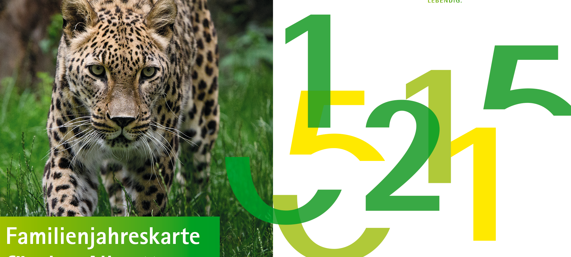 Glücksbringer-Zusatzchance: Familienjahreskarte für den Allwetterzoo