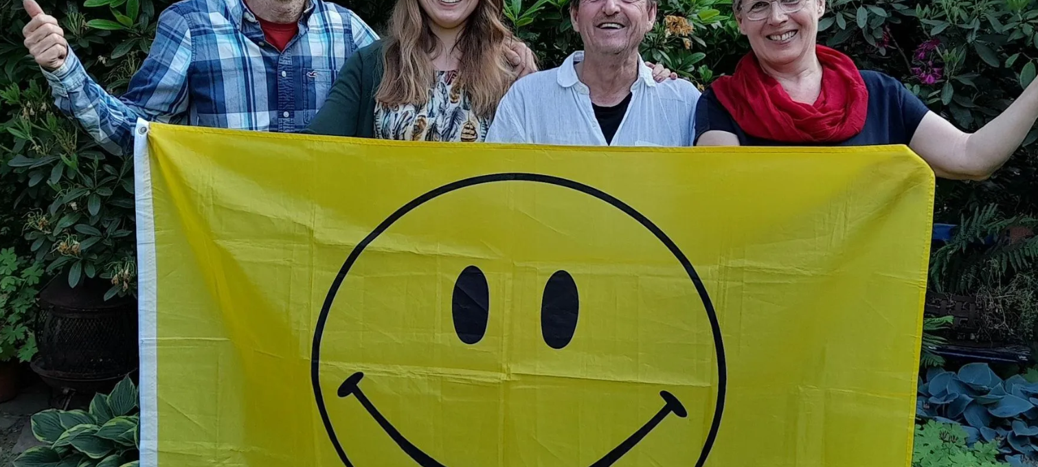 Morgendliches Lachen am Aasee