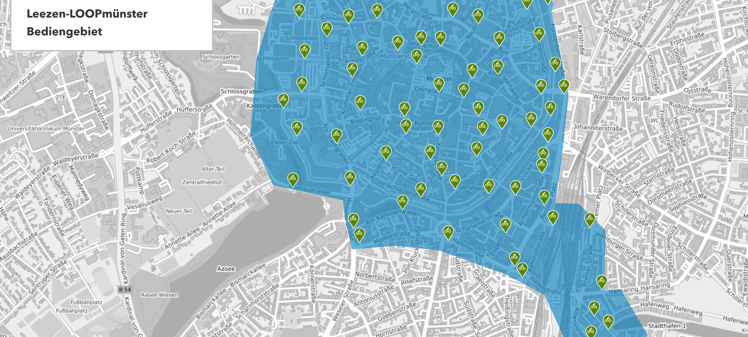 Mit Leezen-LOOP durch Münsters City
