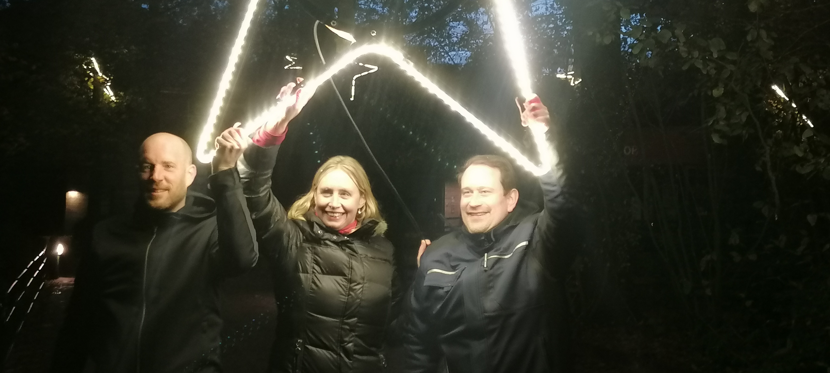 "XMAS-LIGHTS" im Zoo vorgestellt