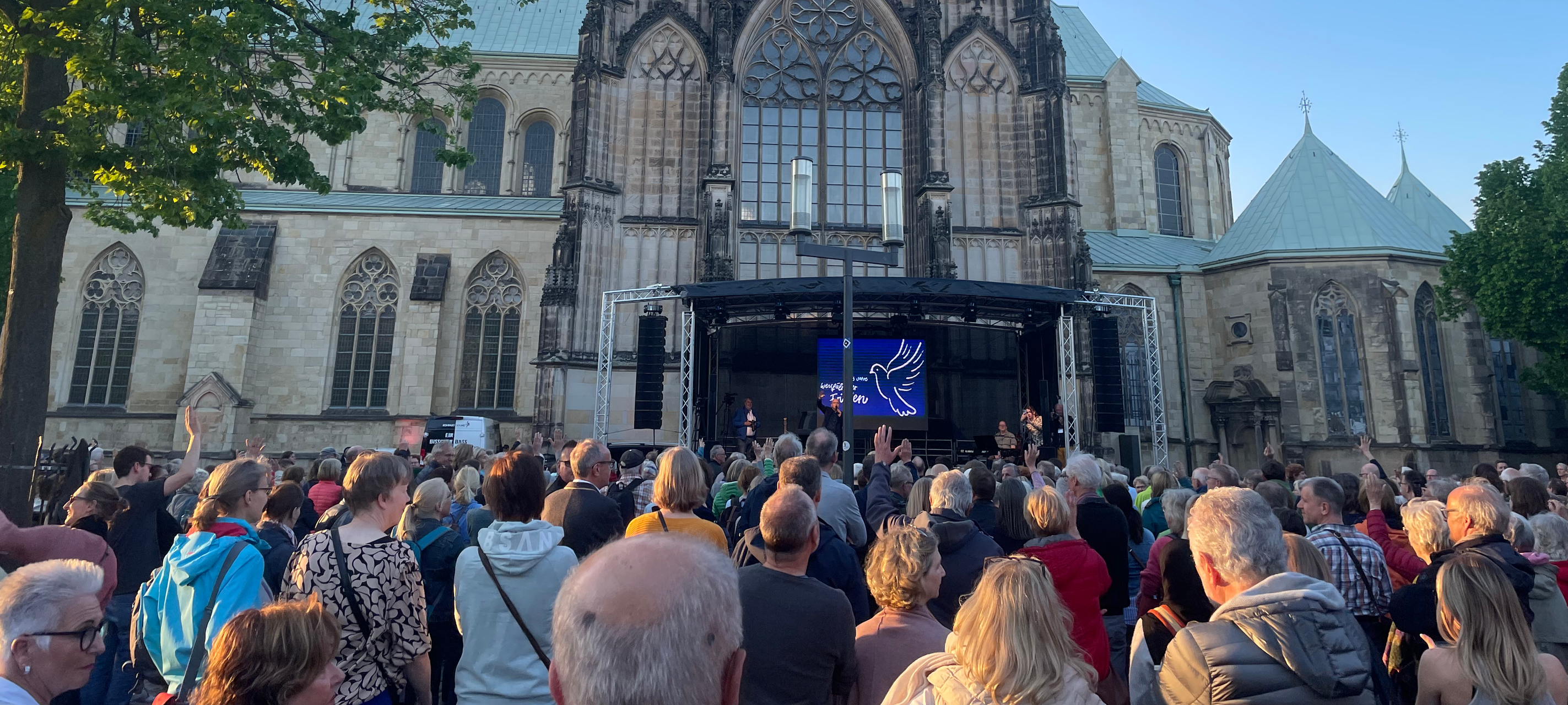 Münster singt für den Frieden
