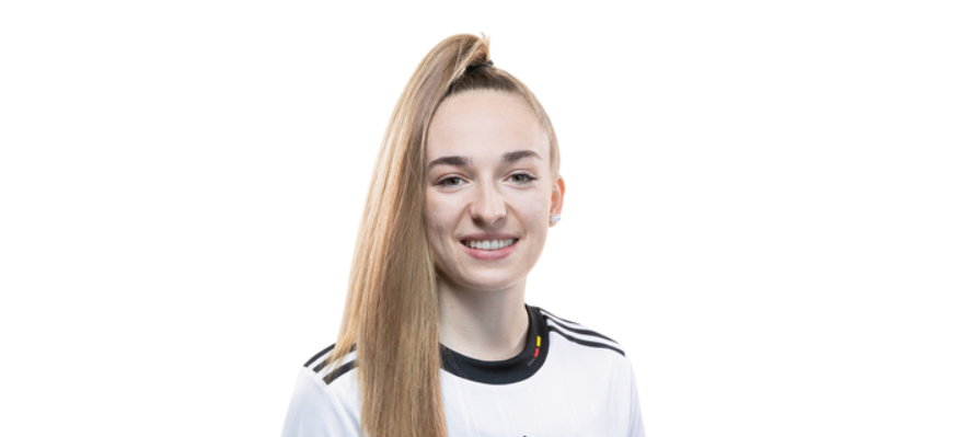Sophia Kleinherne aus Telgte bei Fußball-WM