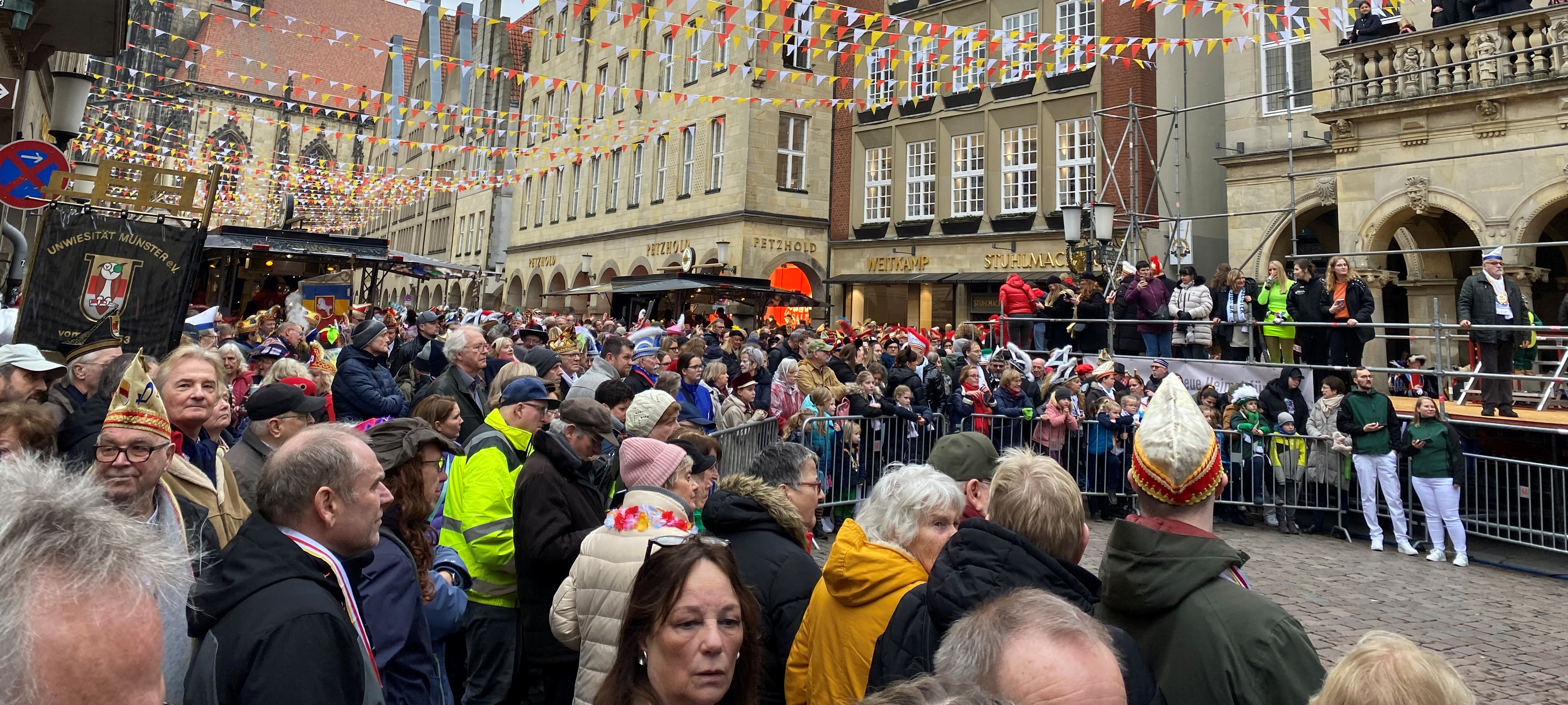 Karnevalssonntag in Münster