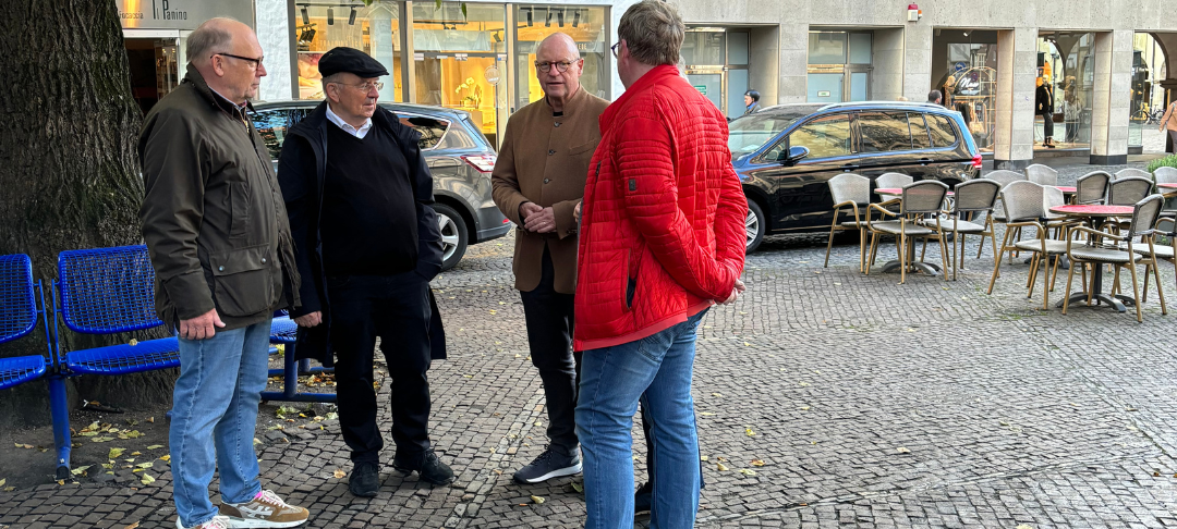 Organisator:innen und OB Markus Lewe