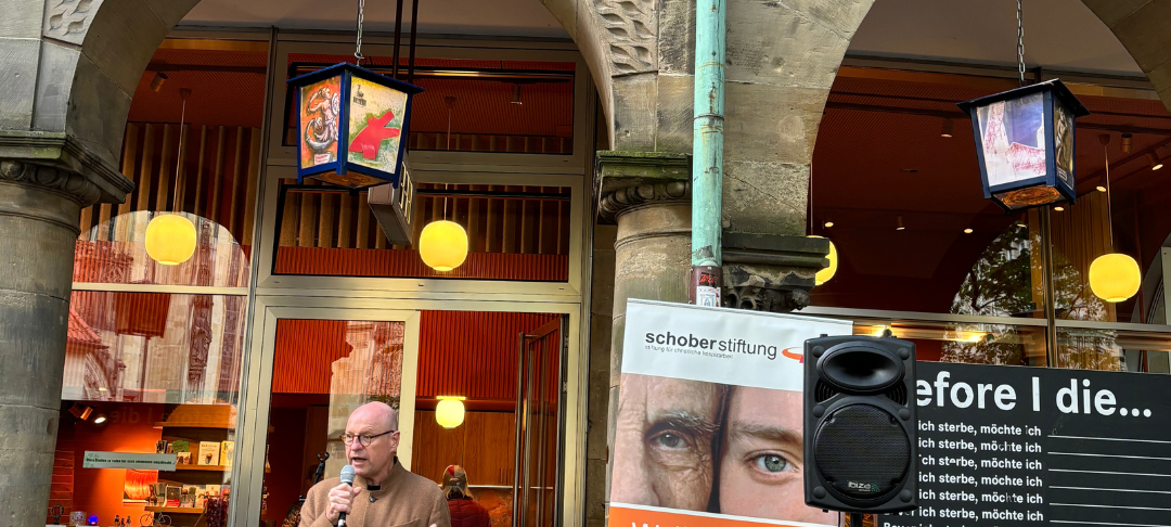 OB Markus Lewe während seiner Eröffnungsrede