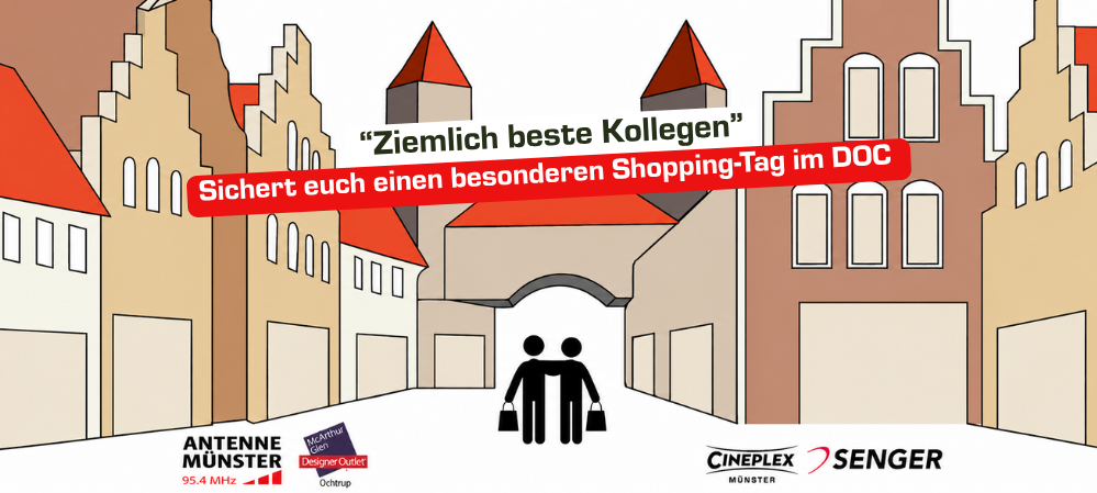 Shoppen, Essen, Kino open air: Ein V.I.P.-Tag nur für euch
