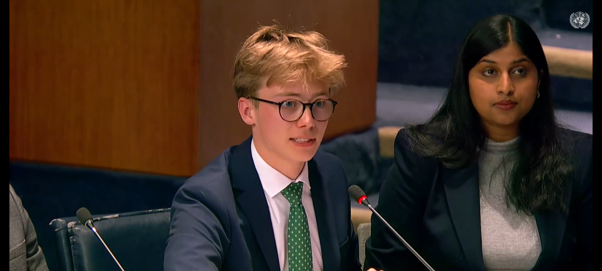 Münsteraner Schüler spricht bei den Vereinten Nationen