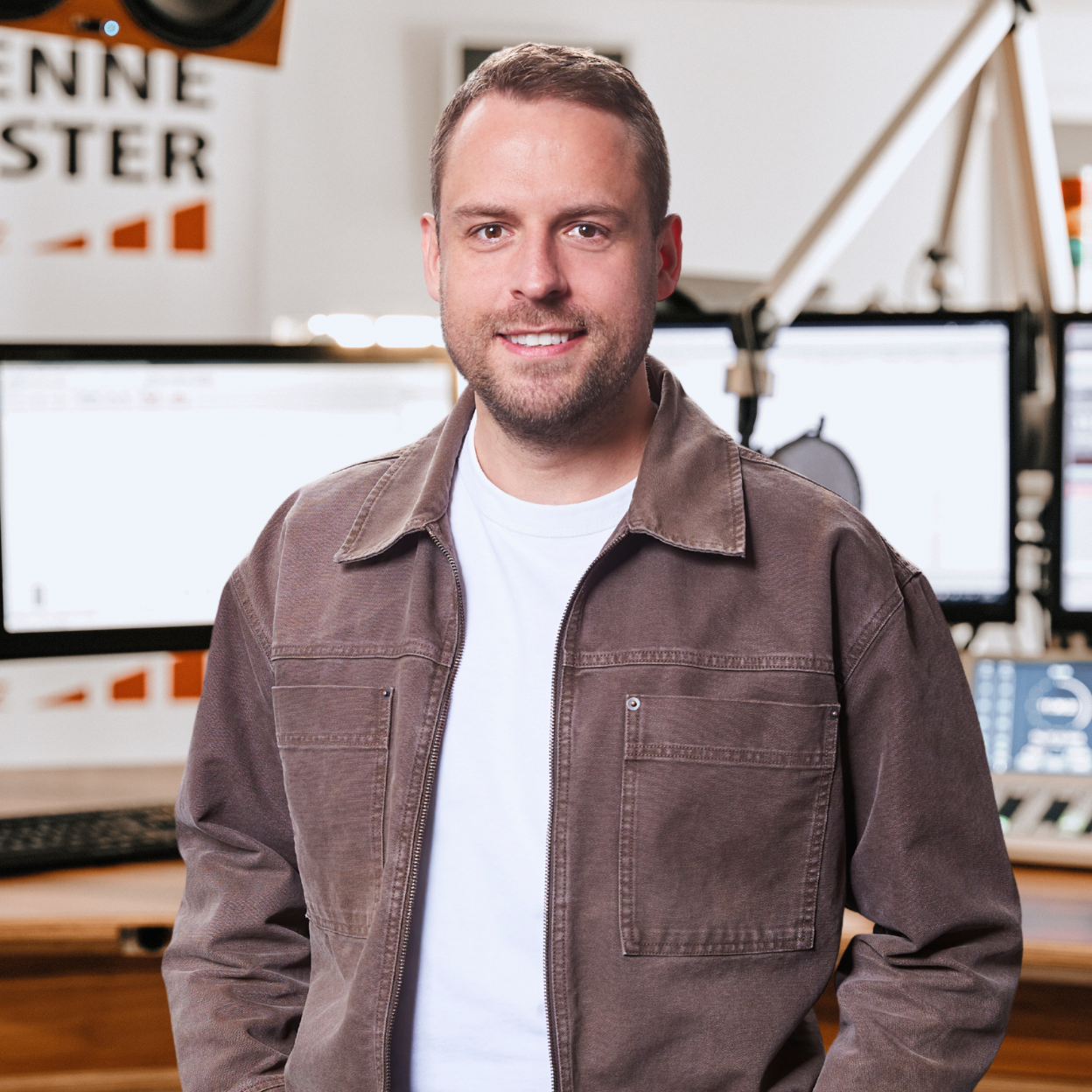 Tino Tiede im ANTENNE MÜNSTER-Studio