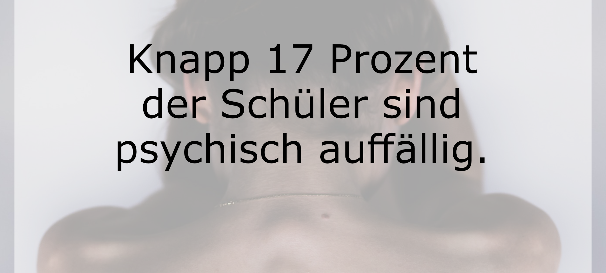 Der Kampf mit dem Kopf: Depression bei jungen Menschen