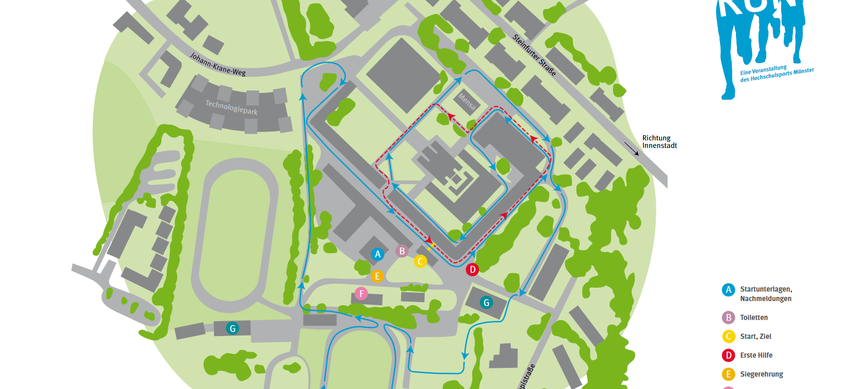 Läufer trotzen der Hitze