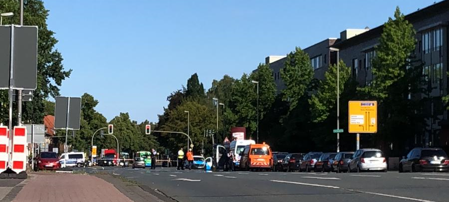 Wasserrohrbruch: Lublinring mindestens eine Woche gesperrt