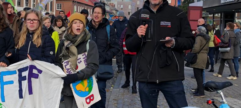 "Münster kann mehr" - Großdemo von Fridays For Future