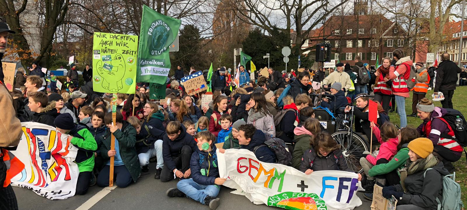 "Münster kann mehr" - Großdemo von Fridays For Future