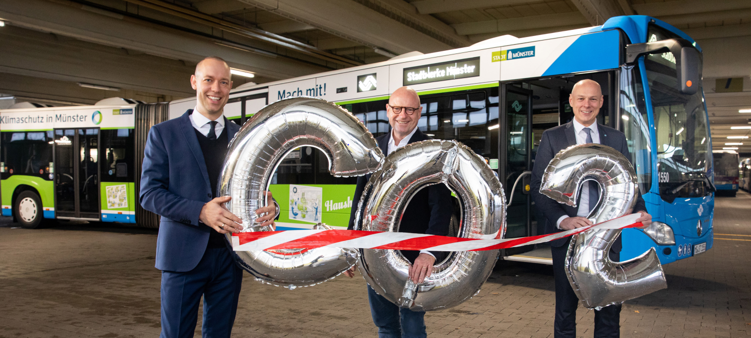 Stadtwerke Münster werden CO2-neutral