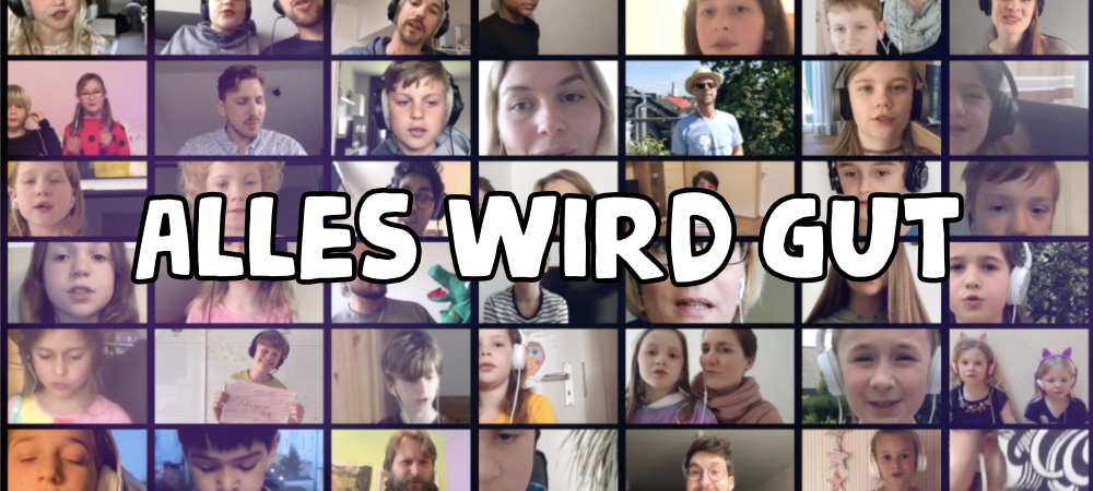 Kinder singen im Online-Chor gegen Corona